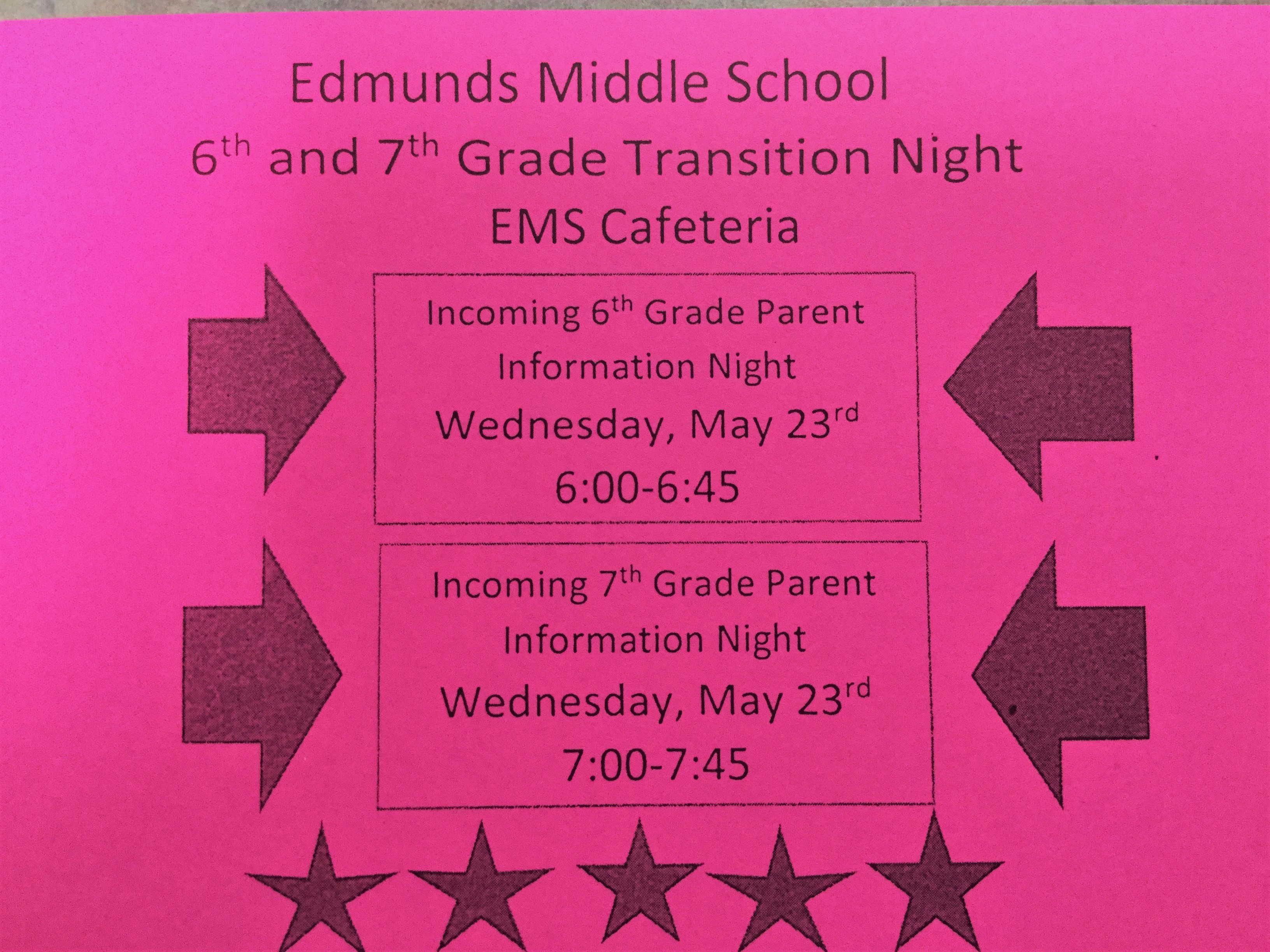 Transition night Transition night