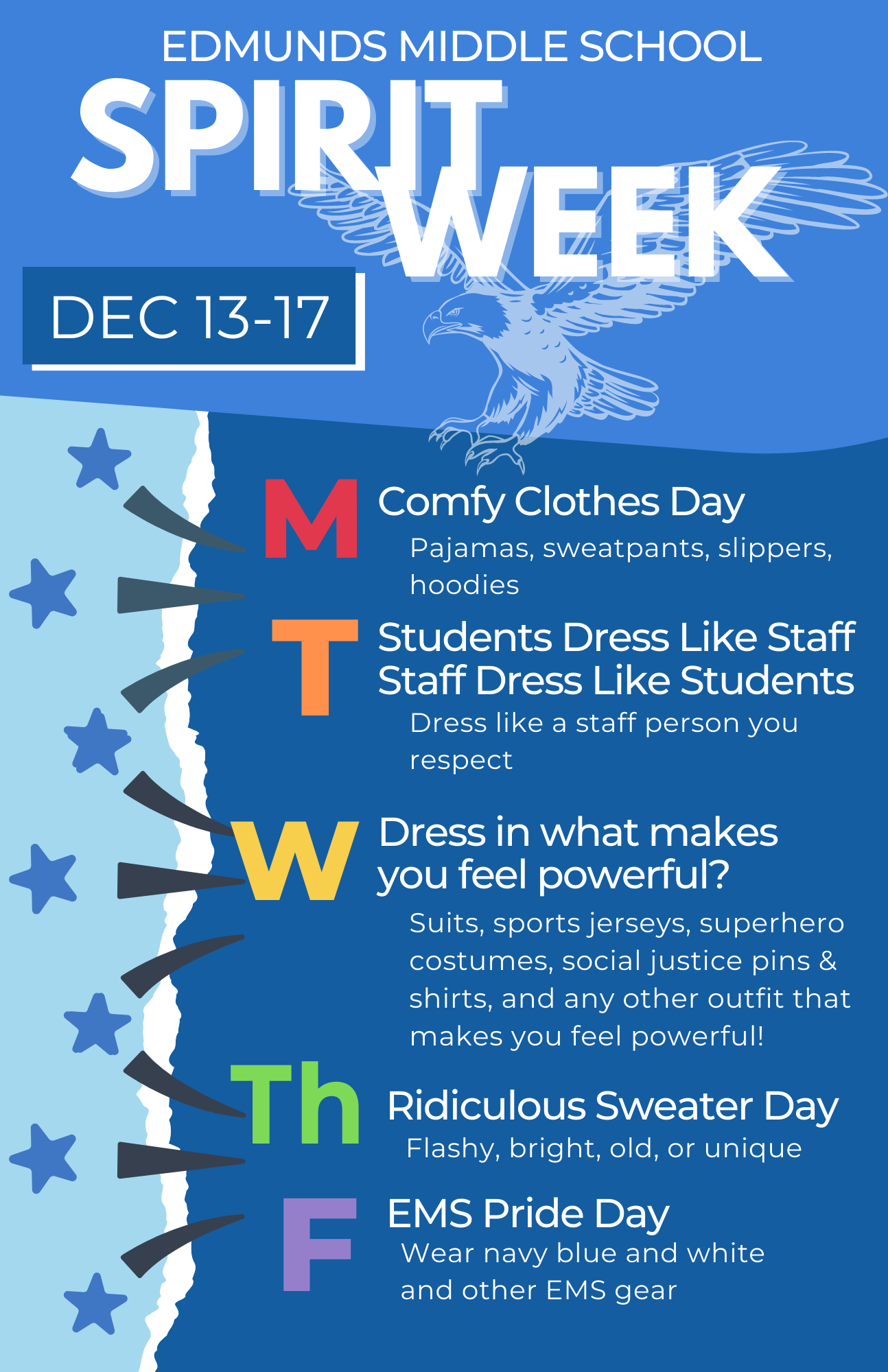 EMS Spirit Week Dec 2021